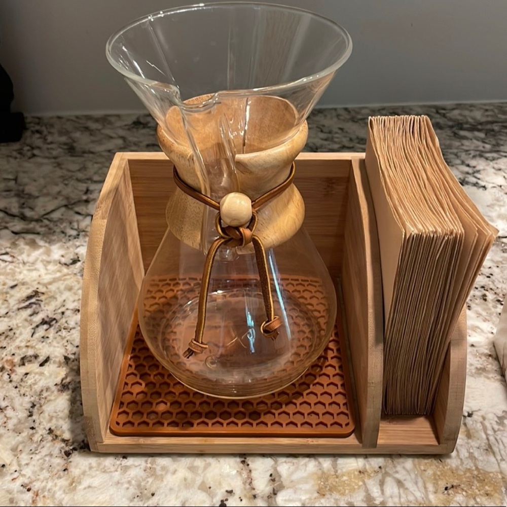 Chemex 10 cup coffee maker with 250 filters